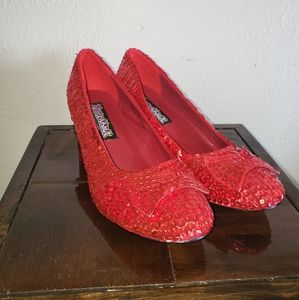 Funtasma Dorothy's Red Costume Slippers